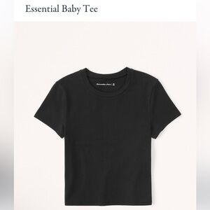 Abercrombie & Fitch essential baby tee